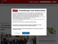 Bild zum Artikel: Einsatzkräfte angegriffen - Massive Ausschreitungen bei 'Querdenken'-Demo in Kassel