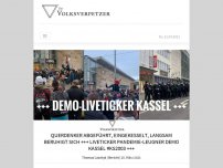 Bild zum Artikel: Kassel droht ein Superspreader-Event mit Ansage +++ Liveticker Pandemie-Leugner Demo Kassel #ks2003 +++