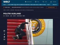 Bild zum Artikel: Biden stolpert mehrfach auf Stufen zur Air Force One