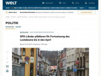 Bild zum Artikel: Kanzleramt strebt Fortsetzung des Lockdown bis in den April an