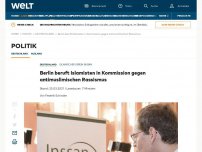 Bild zum Artikel: Berlin beruft Islamisten in Kommission gegen antimuslimischen Rassismus