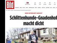 Bild zum Artikel: Neue Unterkunft gesucht - Schlittenhunde-Gnadenhof macht dicht