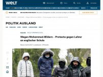 Bild zum Artikel: Wegen Mohammed-Bildern - Proteste gegen Lehrer an englischer Schule