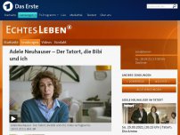 Bild zum Artikel: Adele Neuhauser – Der Tatort, die Bibi und ich