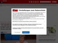 Bild zum Artikel: Interview im Live-Ticker - Merkel bei 'Anne Will': Kanzlerin stellt sich im ARD-Interview nach Chaos-Woche