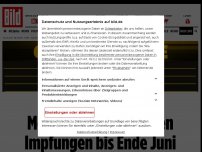 Bild zum Artikel: Talk-Solo der Kanzlerin - Merkel will 50 Millionen Impfungen bis Ende Juni