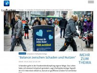 Bild zum Artikel: Schwedens Chefepidemiologe: 'Balanceakt zwischen Schaden und Nutzen'