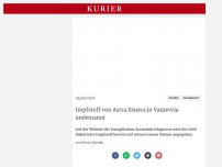 Bild zum Artikel: Still und leise: Astra Zeneca-Impfstoff wurde in Vaxzevria umbenannt