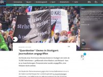 Bild zum Artikel: Tausende 'Querdenker' beim Protest in Stuttgart
