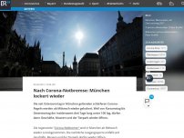 Bild zum Artikel: Nach Corona-Notbremse: München lockert wieder