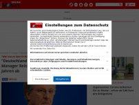 Bild zum Artikel: 'Welt staunt über Unfähigkeit' - 'Deutschland ein Sanierungsfall!' Top-Manager Reitzle rechnet nach 16 Merkel-Jahren ab