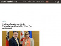 Bild zum Artikel: Nach großem Rewe-Erfolg: Niederösterreich wird in Wien Plus umbenannt