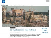 Bild zum Artikel: Corona-Krise in Europa: Der zweite Sommer ohne Festivals?