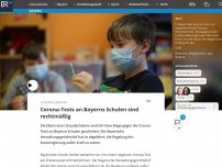 Bild zum Artikel: Corona-Tests an Bayerns Schulen sind rechtmäßig