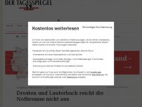 Bild zum Artikel: Drosten und Lauterbach reicht die Notbremse nicht aus