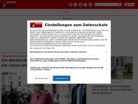 Bild zum Artikel: 'Völlig unverhältnismäßig' - Die Merkel-Notbremse wackelt: Rebellen in der Union wettern gegen Ausgangssperre