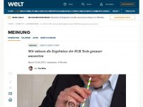 Bild zum Artikel: Wir müssen die Ergebnisse der PCR-Tests genauer auswerten