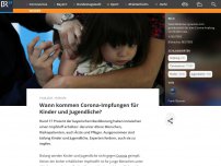 Bild zum Artikel: Wann kommen Corona-Impfungen für Kinder und Jugendliche?
