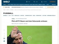 Bild zum Artikel: Flick bestätigt Abschied vom FC Bayern zum Saisonende