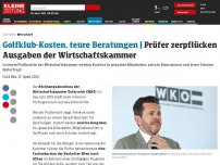 Bild zum Artikel: Prüfer zerpflücken Ausgaben der Wirtschaftskammer