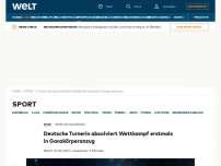 Bild zum Artikel: Deutsche Turnerin absolviert Wettkampf erstmals in Ganzkörperanzug