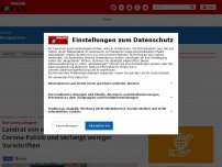 Bild zum Artikel: Das Corona-Zeugnis: Landrat von Heinsberg: „Ausgangssperre ab...