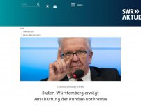 Bild zum Artikel: Baden-Württemberg erwägt Verschärfung der Bundes-Notbremse