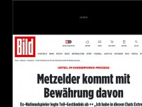 Bild zum Artikel: Kinderpornografie! - Metzelder gesteht vor Gericht