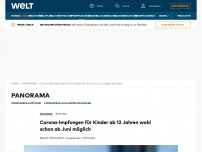 Bild zum Artikel: Biontech erwartet baldige Zulassung des Corona-Impfstoffs für Kinder