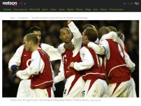 Bild zum Artikel: Arsenals «Invincibles» starten eine Serie von 49 Spielen ohne Pleite