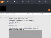 Bild zum Artikel: Tübingens OB Palmer droht Parteiausschluss