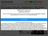 Bild zum Artikel: ÖVP sandte E-Mail mit 'Sudeldossiers' über Krisper unabsichtlich an die Neos-Abgeordnete selbst