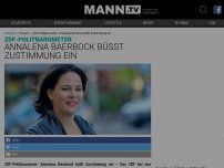 Bild zum Artikel: POLITIK: Werte für Grünen-Kanzlerkandidatin Annalena Baerbock sinken
