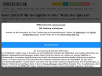 Bild zum Artikel: Kein Zutritt für Geimpfte in der 'Naturheilpraxis'