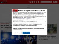 Bild zum Artikel: Sechs Festnahmen - Nächtliche Straßenrandale in Stuttgart mit 500 Menschen - fünf Polizisten verletzt