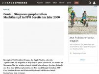 Bild zum Artikel: Genial: Simpsons prophezeiten Machtkampf in FPÖ bereits im Jahr 2000