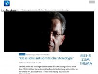 Bild zum Artikel: Verfassungsschützer über Maaßen: 'Klassische antisemitische Stereotype'