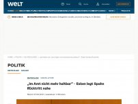 Bild zum Artikel: „Im Amt nicht mehr haltbar“ – Esken legt Spahn Rücktritt nahe