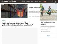 Bild zum Artikel: Nach Karlsplatz-Räumung: ÖVP präsentiert „Jugendlichen-Landkarte“