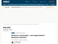 Bild zum Artikel: Einsatzort verschwunden – neue Ungereimtheit in Baerbocks Lebenslauf