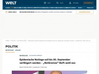 Bild zum Artikel: Bundestag will epidemische Notlage bis 30. September verlängern