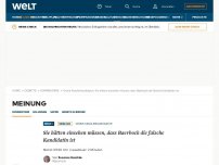 Bild zum Artikel: Sie hätten einsehen müssen, dass Baerbock die falsche Kandidatin ist