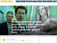 Bild zum Artikel: Volksbegehren gestartet: Jetzt wendet sich sogar Ex-ÖVP Justizsprecher gegen Kurz