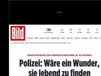 Bild zum Artikel: 17-Jährige im Rhein ertrunken - Kaum noch Hoffnung für vermisste Mädchen (13, 15)