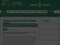 Bild zum Artikel: Thomas Schaaf verlässt Werder Bremen