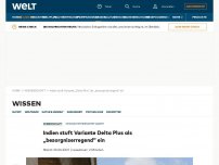 Bild zum Artikel: Indien stuft Variante „Delta Plus“ als „besorgniserregend“ ein
