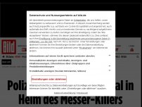 Bild zum Artikel: Nach Horrortat in Würzburg -  ISIS-Material in Heim des Messer-Killers