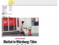 Bild zum Artikel: Bluttat in Würzburg: Täter war polizeibekannt