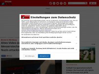 Bild zum Artikel: Bluttat in Würzburg - Altes Video zeigt: Mutmaßlicher Messerstecher wurde 2018 offenbar von Nazis attackiert