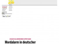 Bild zum Artikel: Mordalarm in deutscher Flüchtlingsunterkunft